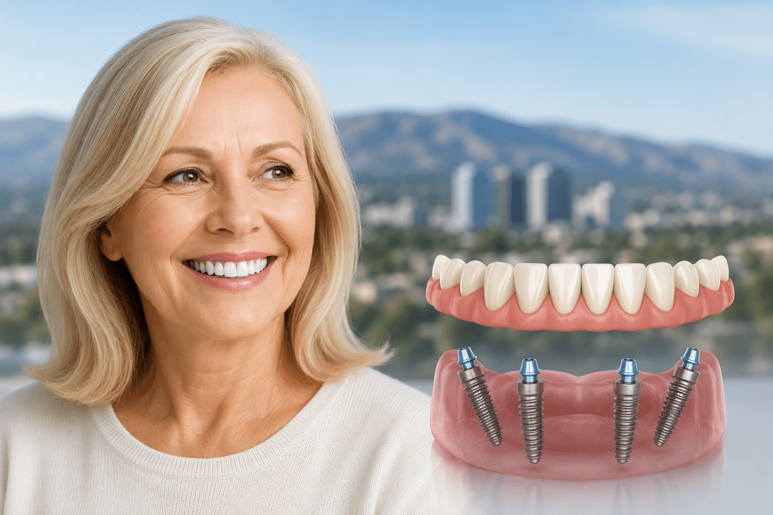 All-on-4 dental implants San Jose