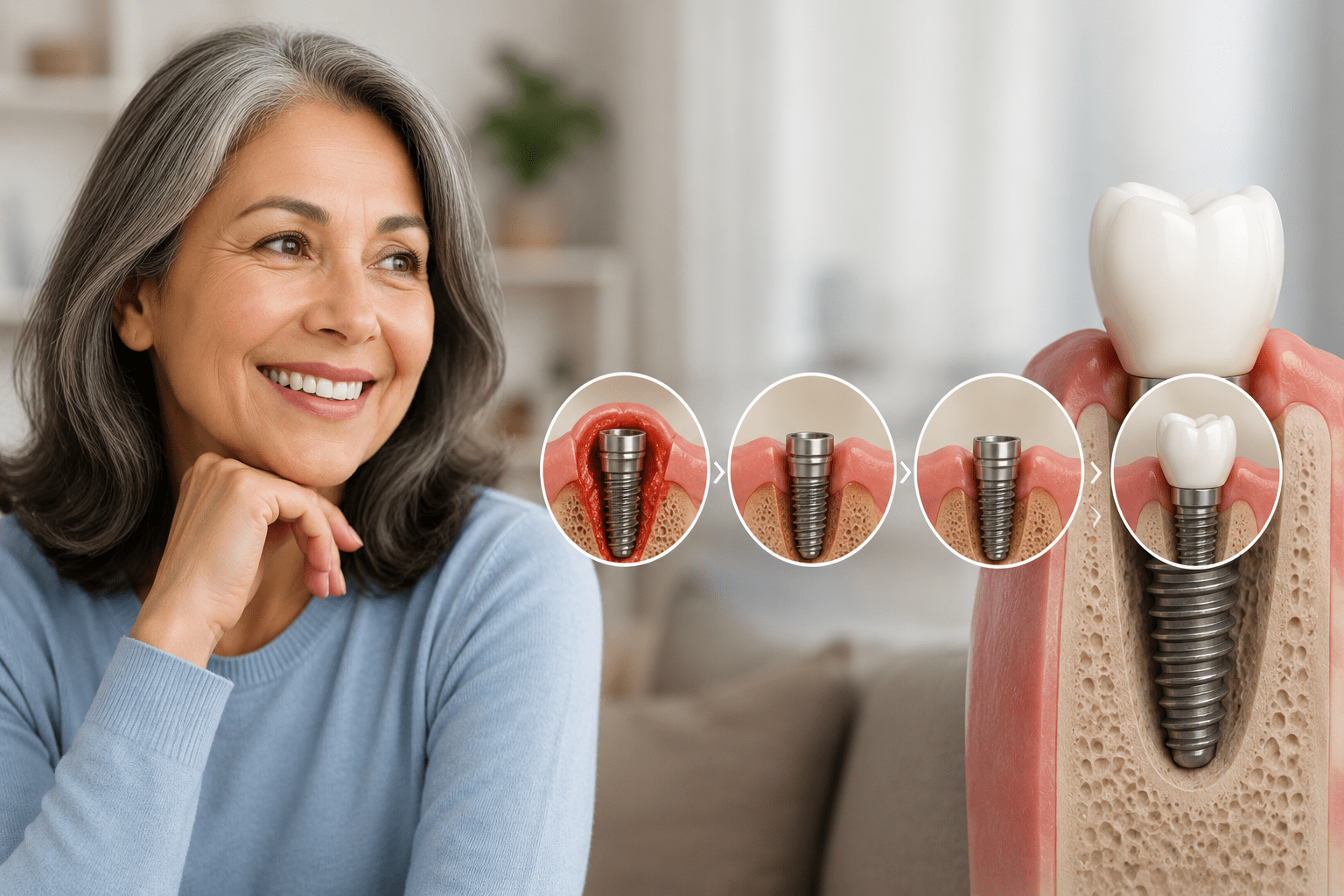 dental implant recovery timeline